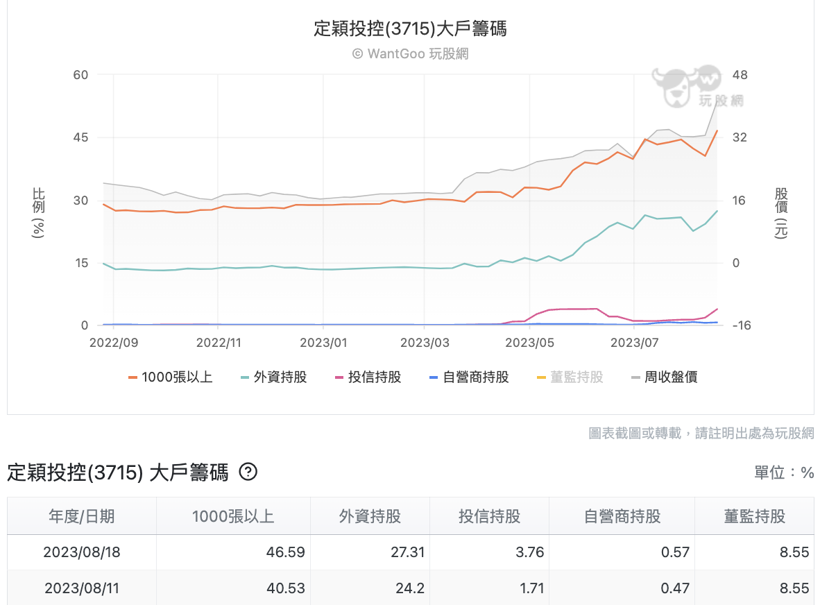 定穎投控大戶籌碼