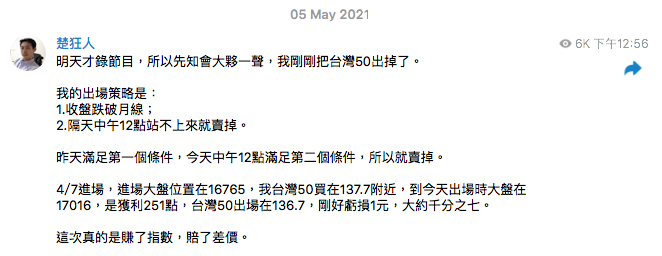 楚狂人Telegram終極波段策略說明
