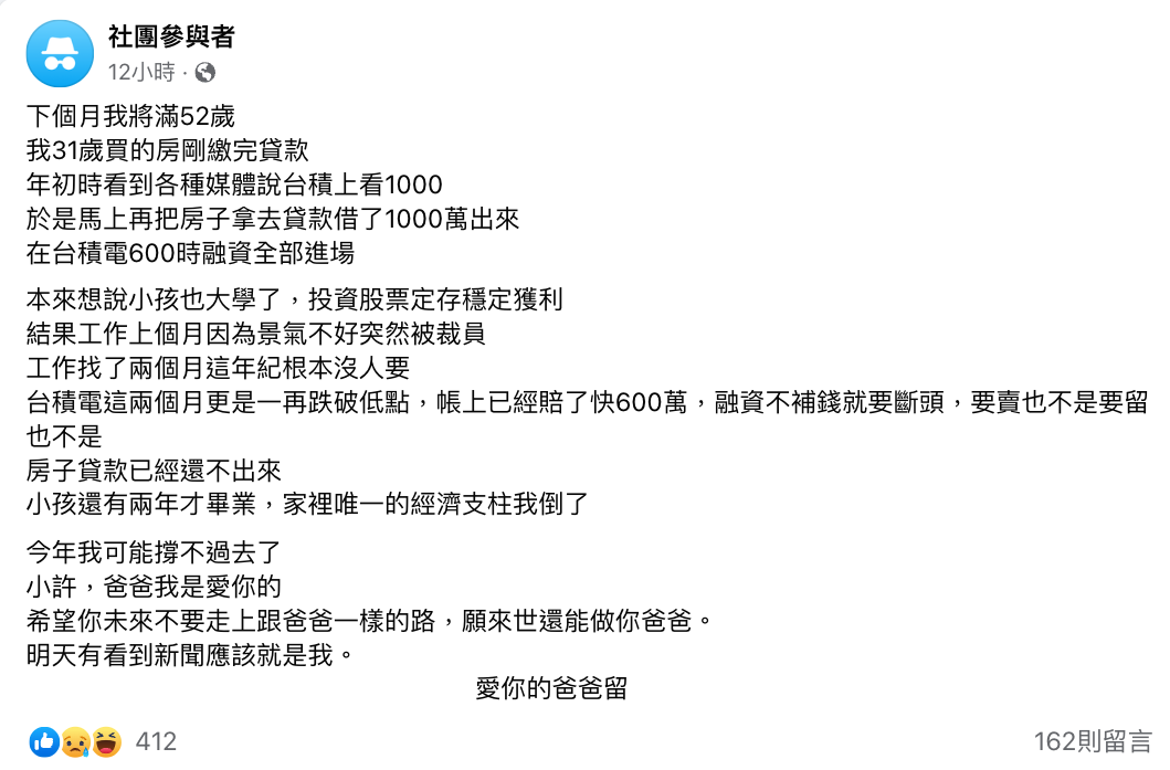 當沖社團台積電賠錢