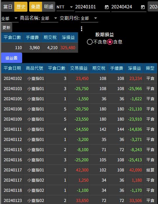 對帳單