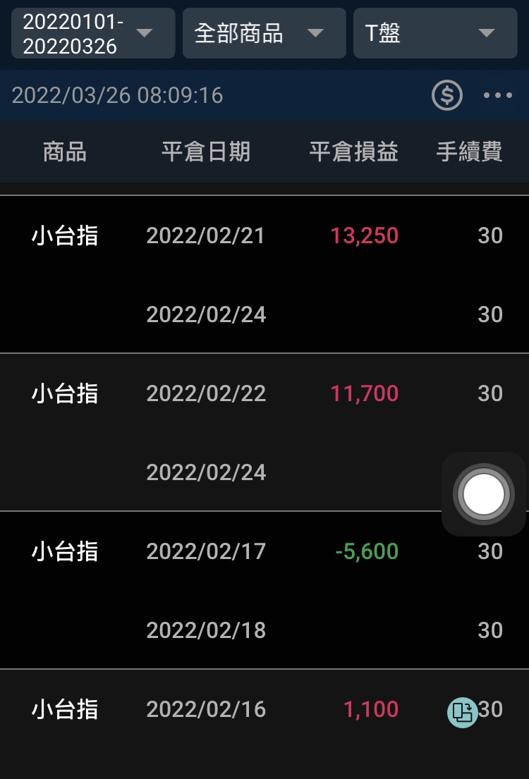 對帳單