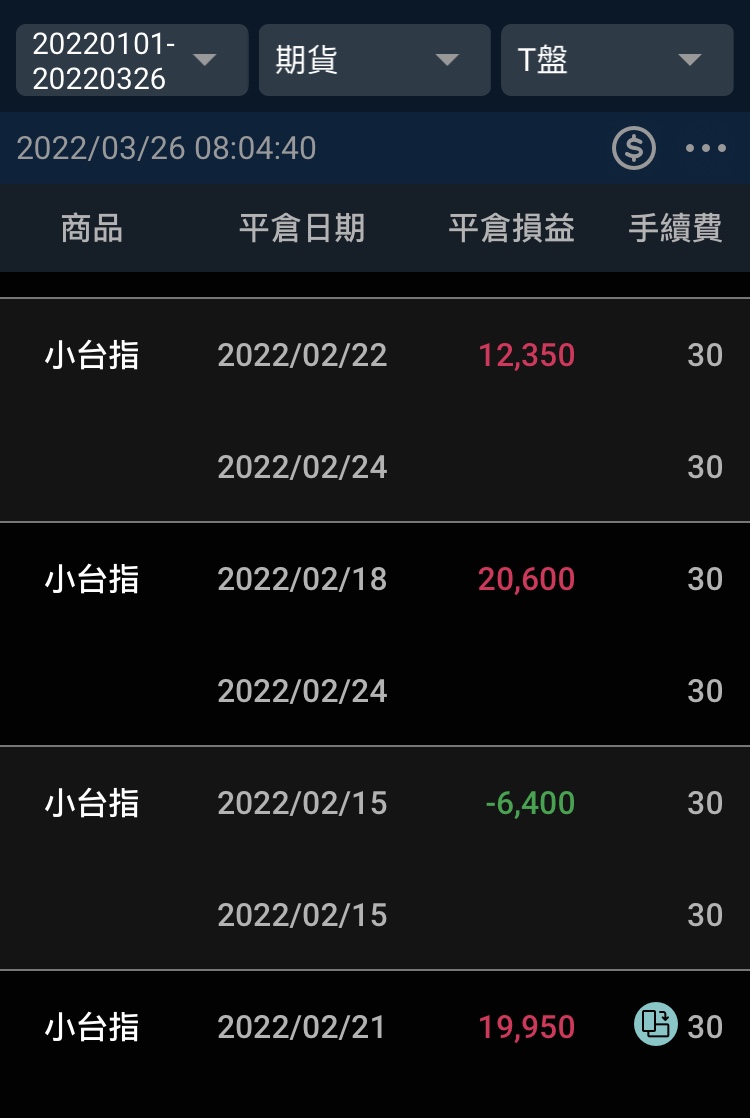 對帳單