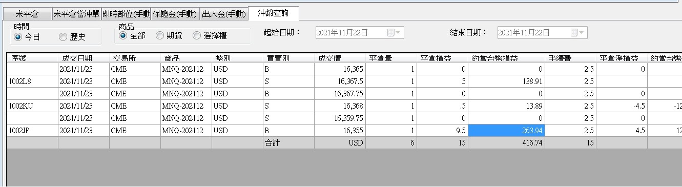 對帳單